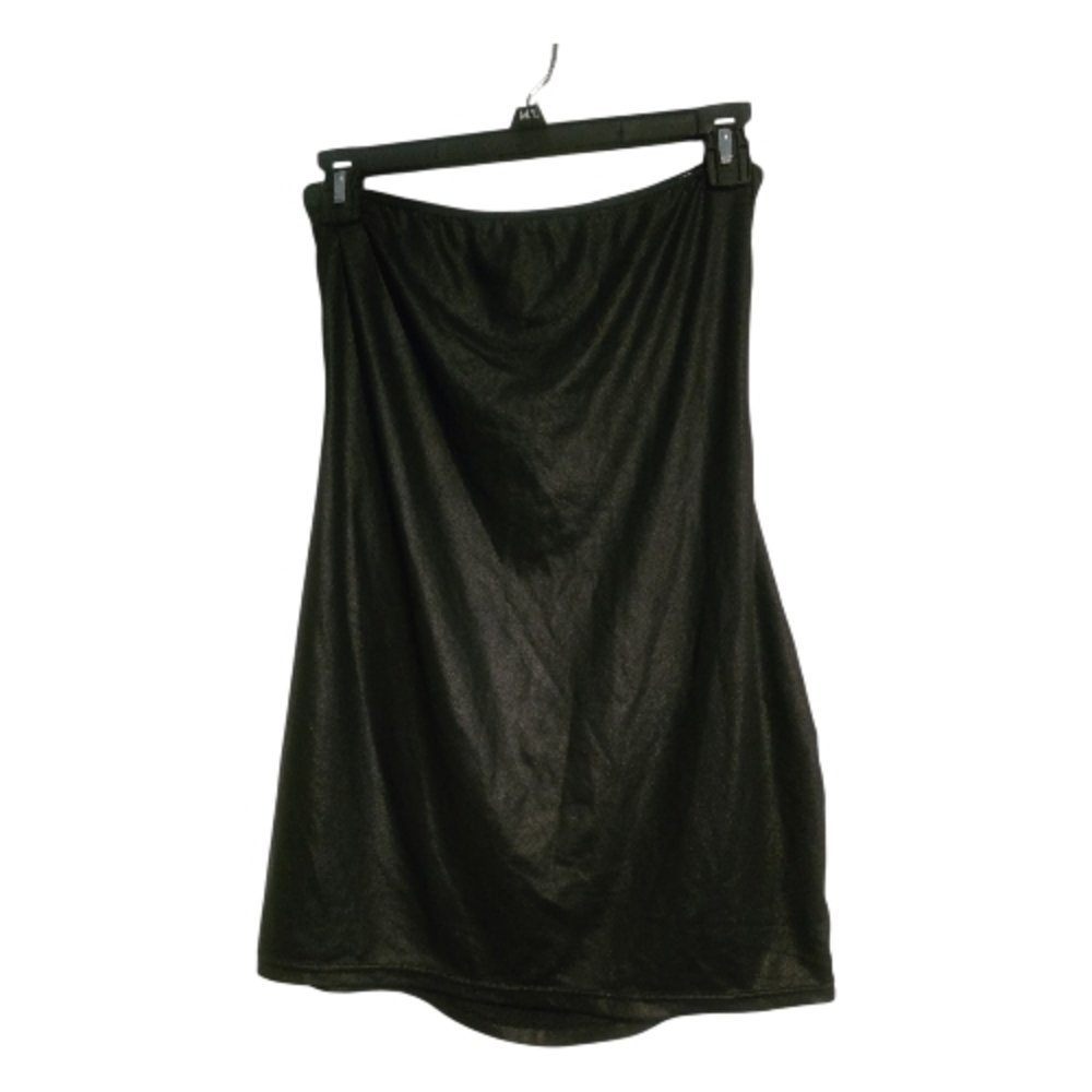 Chic Black Strapless Dress